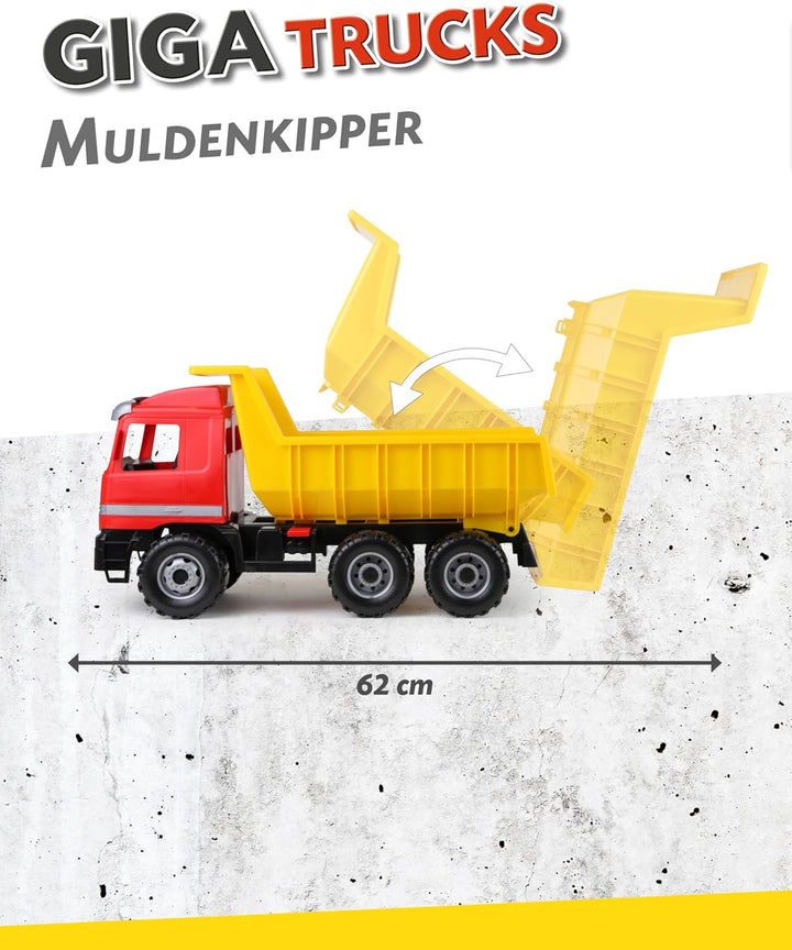 Lena 02031 - Starke Riesen Muldenkipper Mercedes Benz Actros, Kipplaster ca. 63 cm, grosser Kipper m