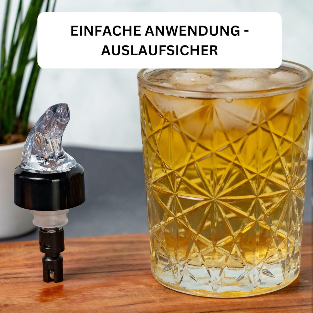 Westmark 12 Dosier/Mass-Ausgiesser, Portionierer, Dosierung Pro Ausguss: 4 cl, Kunststoff, Auto-Pour