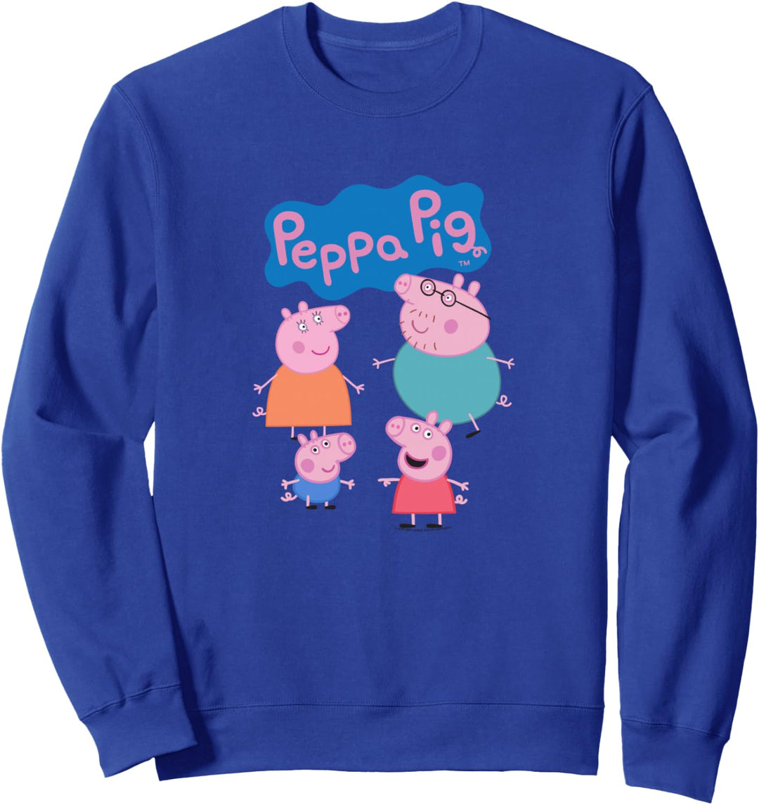 Peppa Wutz Familienlogo Sweatshirt