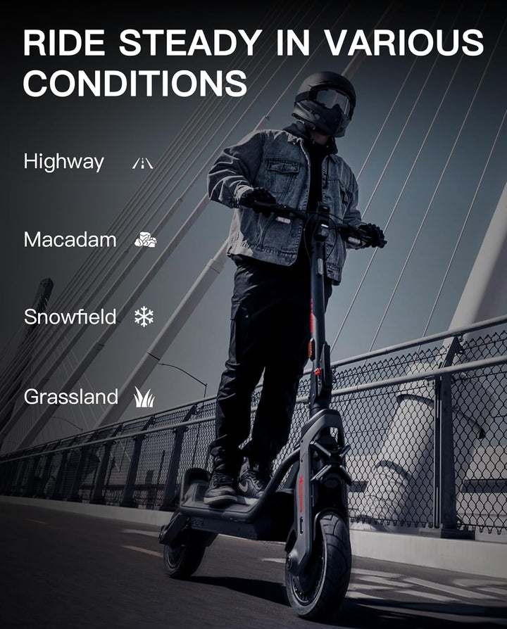 Selbstdichtender 11-Zoll-Reifen kompatibel mit Segway Ninebot GT3 & GT3 Pro KickScooter, ultrabreite