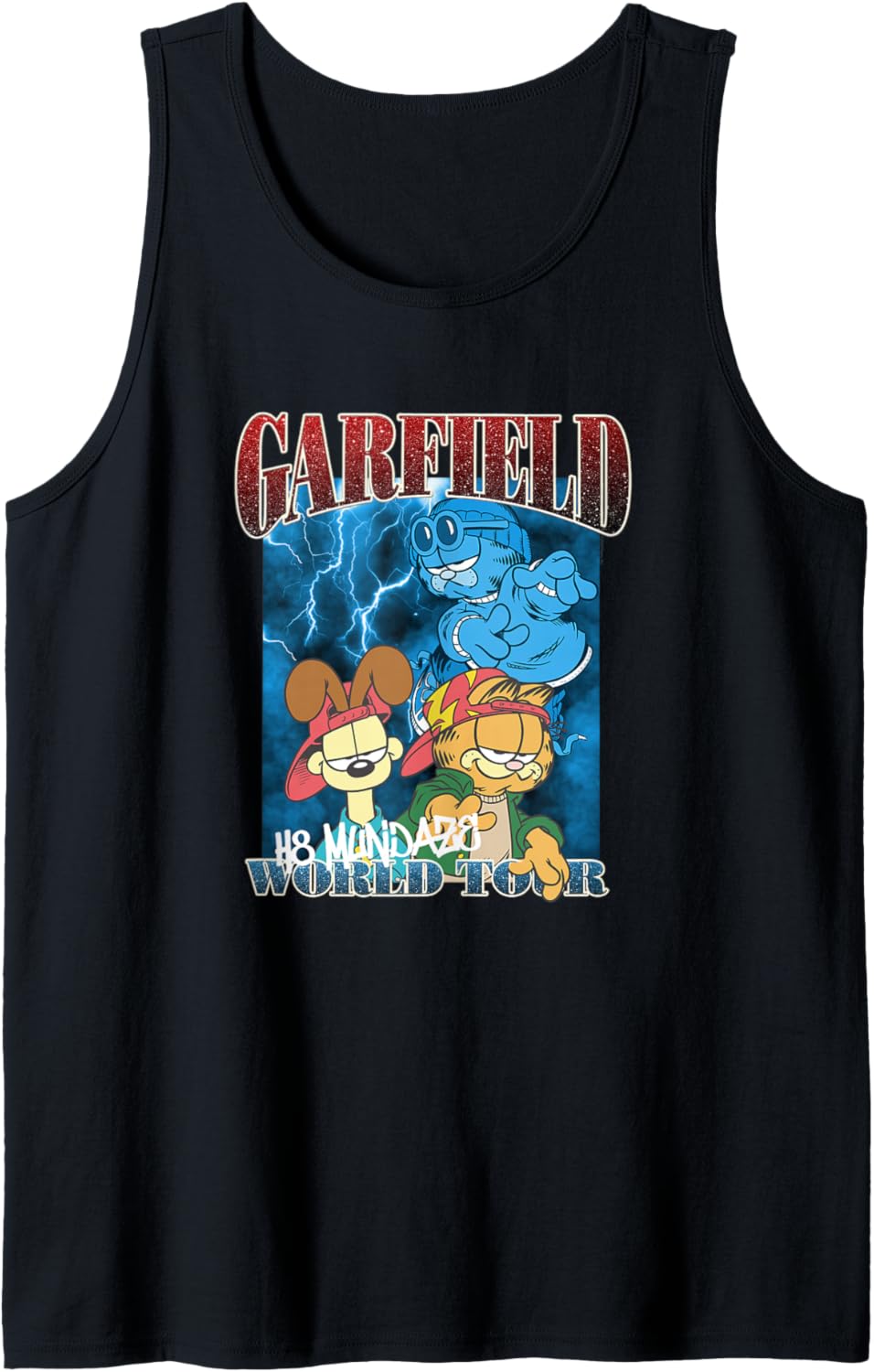 Garfield H8 Mundaze Welttournee Tank Top
