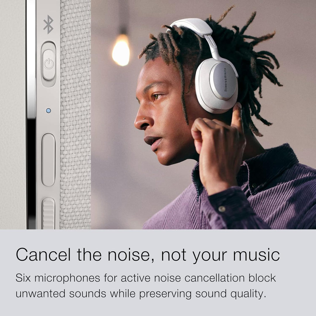 Bowers & Wilkins Px7 S2 Bluetooth Noise Canceling Headphones, Wireless, Qualcomm aptX™ Adaptive & Fa