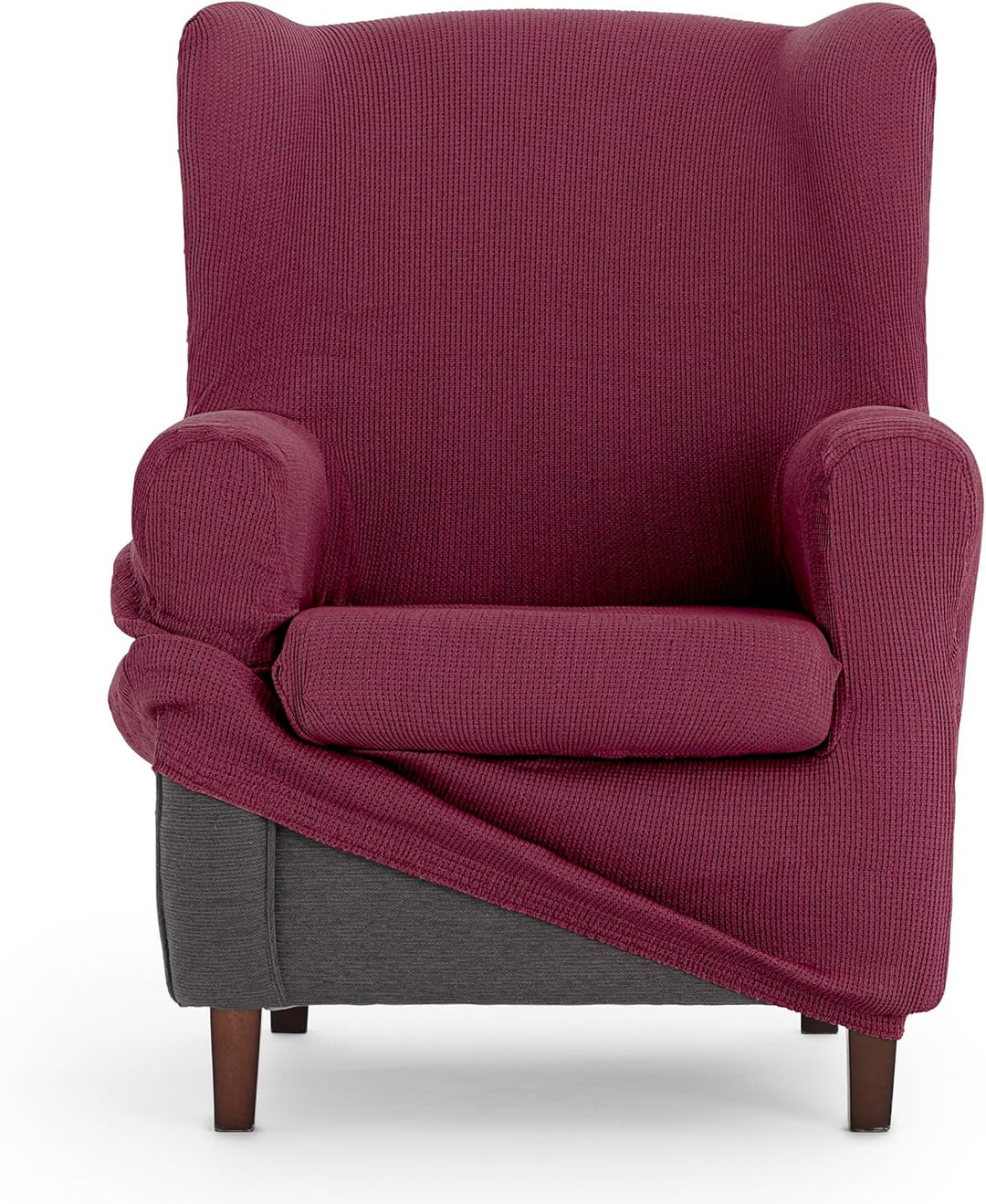 Eysa Ulises elastisch Sofa überwurf ohrensessel, Polyester-Baumwolle, 08-rot, 37 x 5 x 29 cm, 08-rot