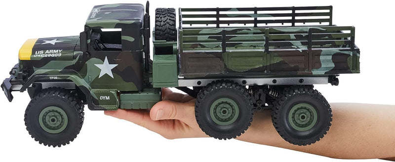 Revell Control US Army Truck I ferngesteuerter Militär Truck im Massstab 1:16 I Hochwertige Verarbei