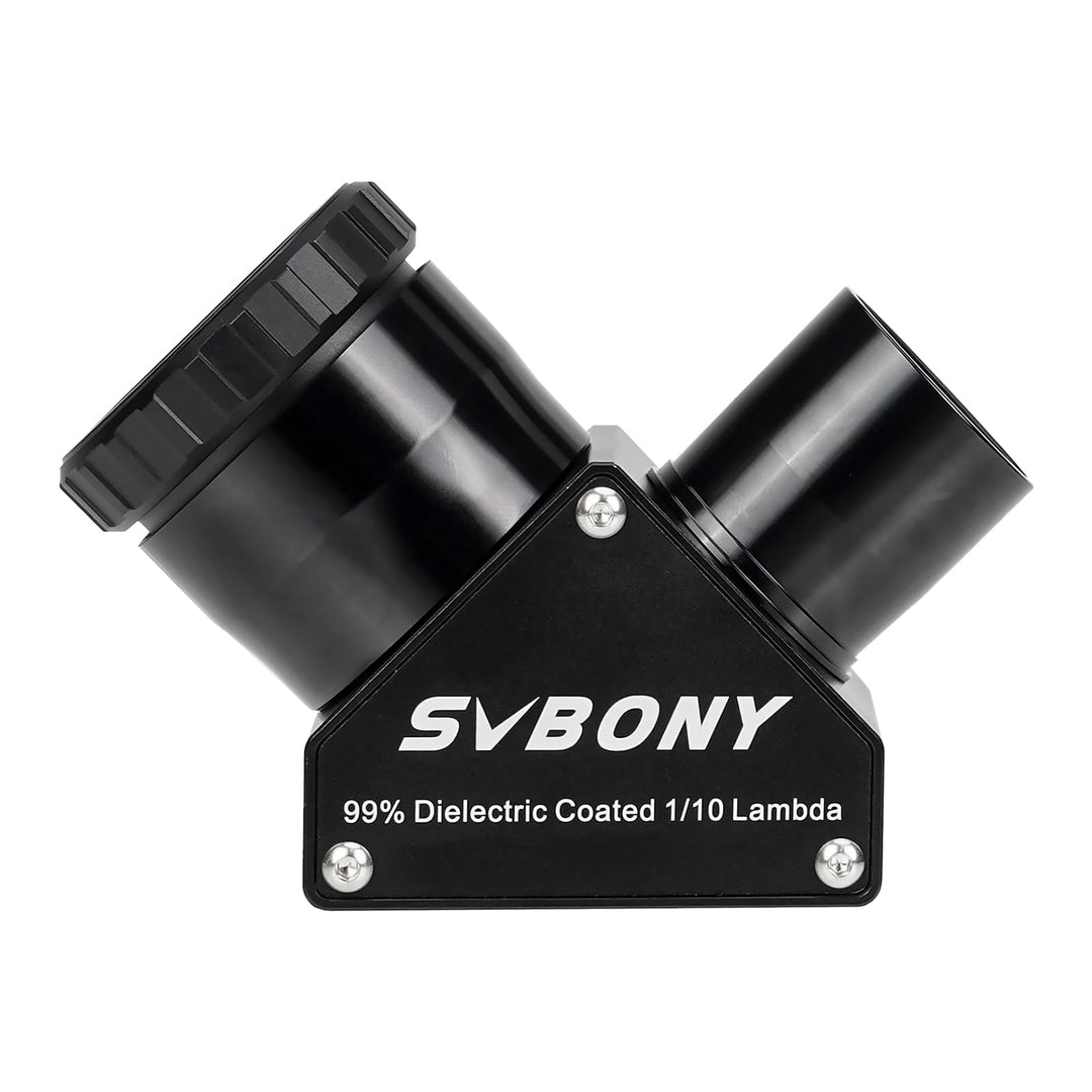 Svbony SV223 Diagonalspiegel, 1,25" 90° Diagonaladapter, Stern Zenitspiegel aus Kohlefasermaterial m