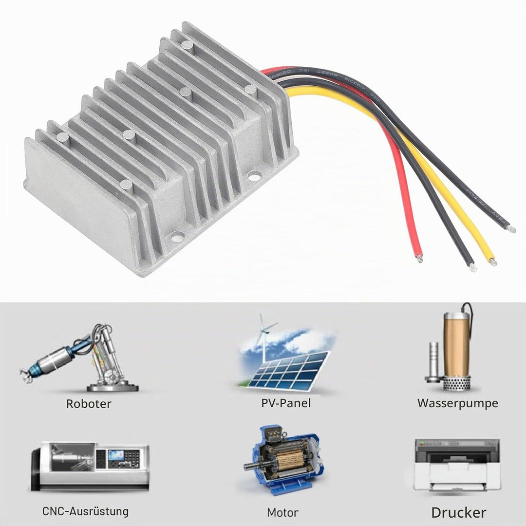 DC - DC Step Up Boost Power Converter DC 12V 24V auf 48V 10A 480W DC Wasserdichter Leistungstransfor