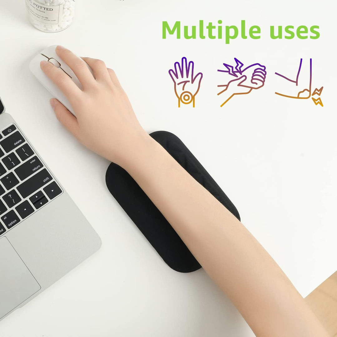 Ergonomische Handgelenk- und Ellenbogenauflage für den Schreibtisch mit Memory-Schaum und rutschfest