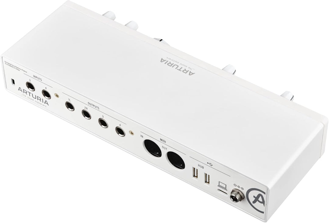 Arturia - MiniFuse 4 - Kompaktes USB-Audio-Interface mit Kreativer Software für Hochwertige Aufnahme
