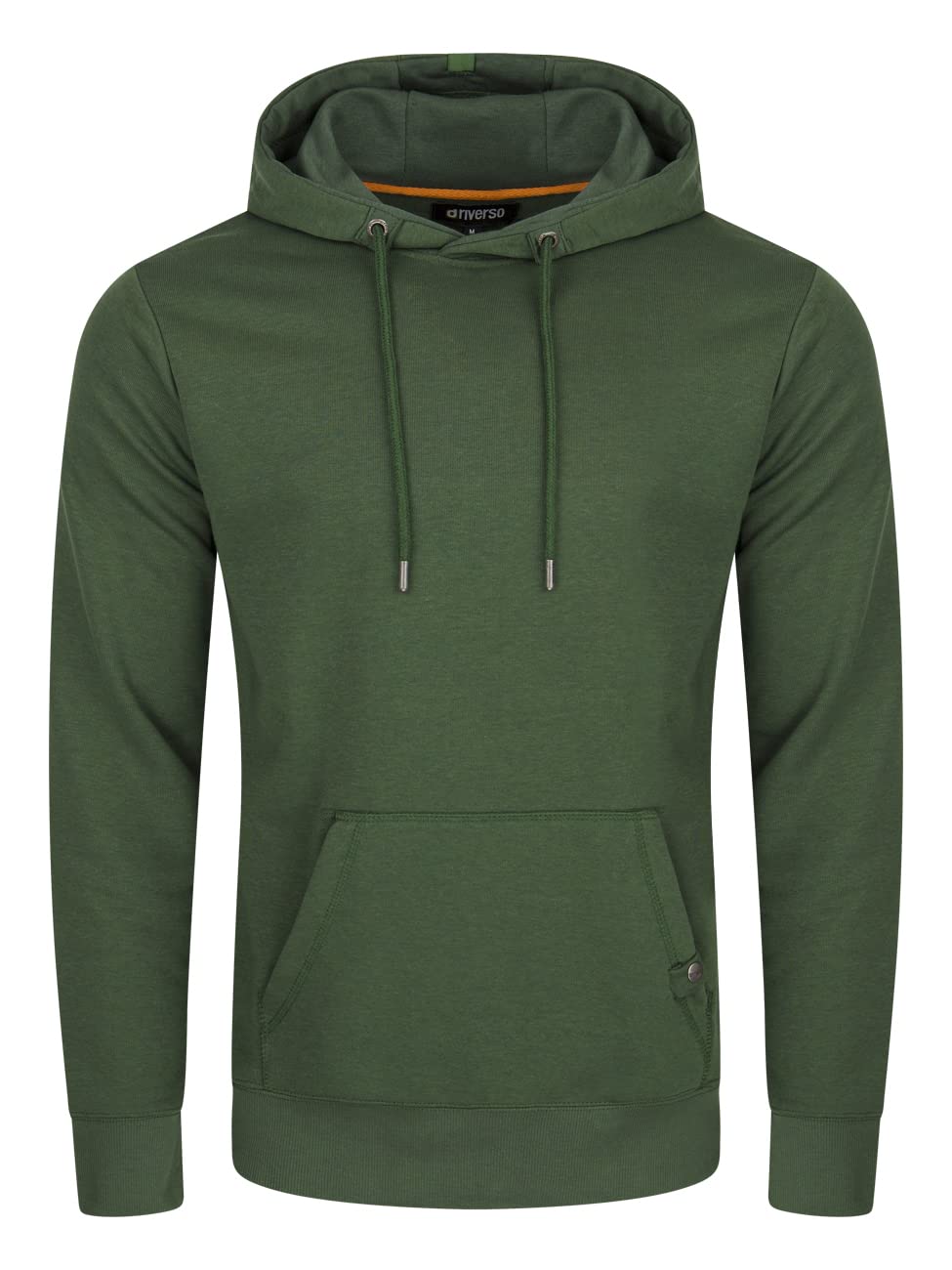 riverso Hoodie Herren RIVTheo Regular Fit Kapuzenpullover Pullover Schwarz Grau Grün Blau Rot Braun