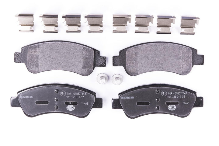 HELLA PAGID 8DB 355 011-521 Bremsbelagsatz - T1468 - Dicke/Stärke: 19mm - Bremssystem: Bosch - nicht