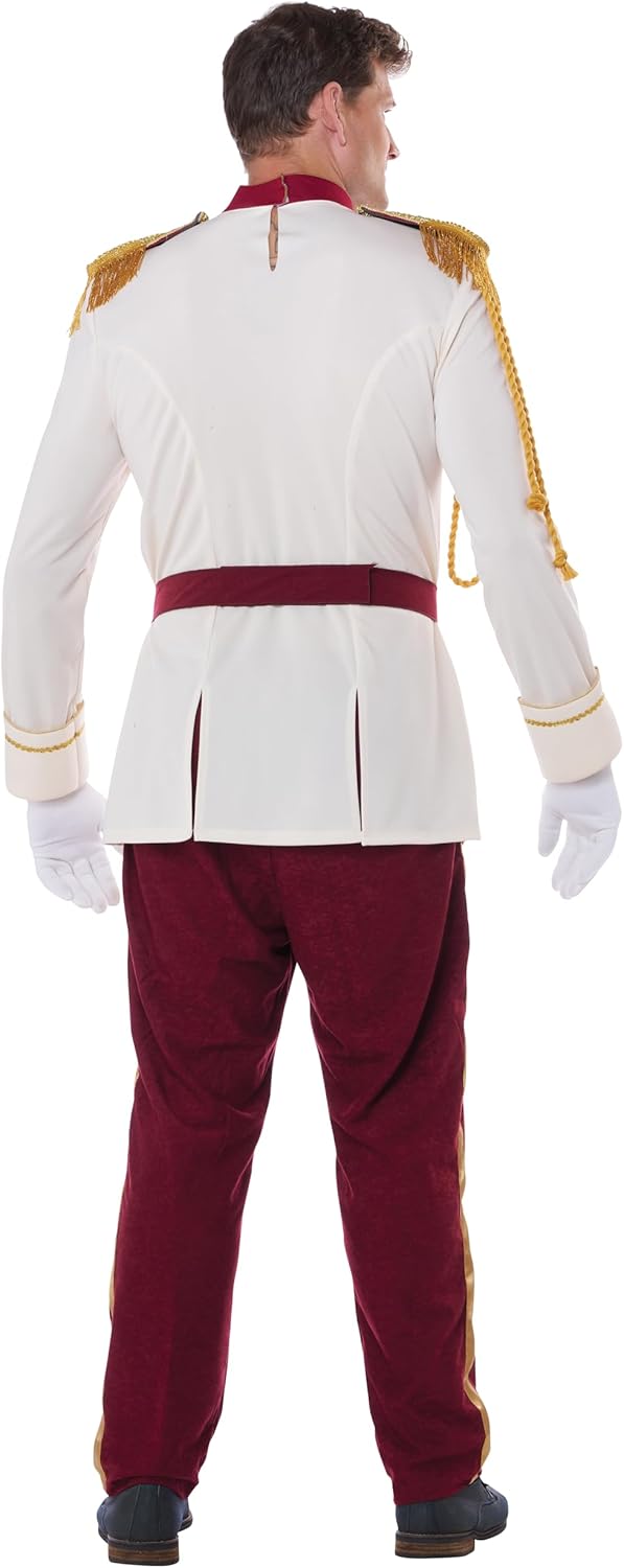 California Costumes Royal Storybook Herren-Kostüm, Creme/Schokorot, Small S Cream/Chocolate Red, S C