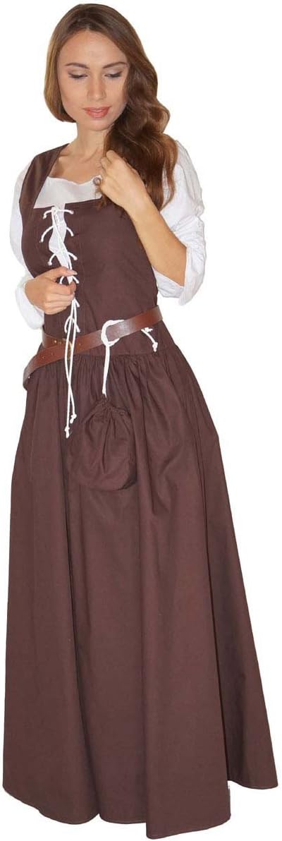 MAYLYNN 14261 - Mittelalter Kostüm Magd Celia - 100% Baumwolle, L