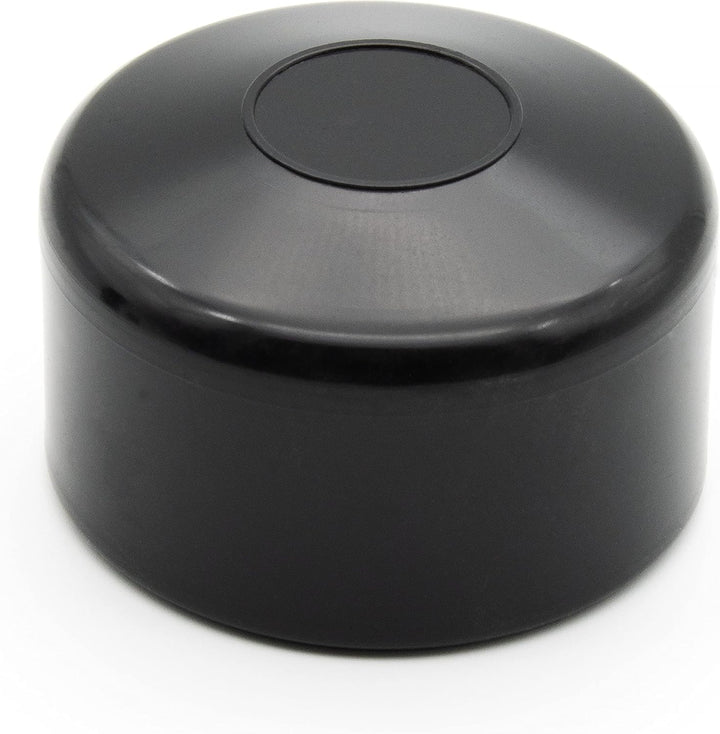 Enkotrade 21 Stück Zaunkappen Schwarz für Aussenmass Ø 60mm, Rohrkappen aus hochwertigem Kunststoff,