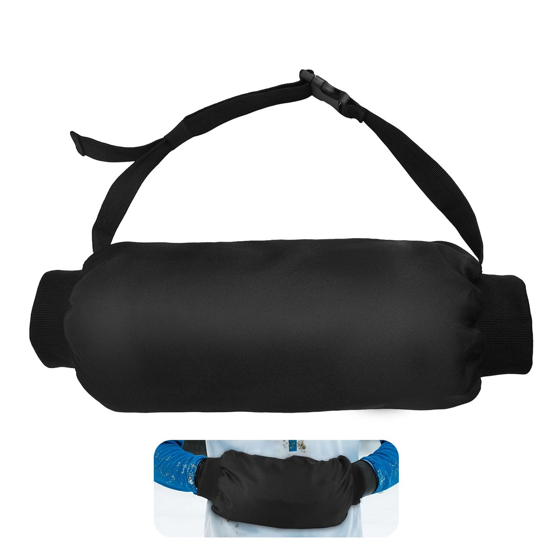 Fussball-Handwärmertasche, Winddichter Fussball-Handwärmer aus Polyester Praktisches Sportzubehör Ge