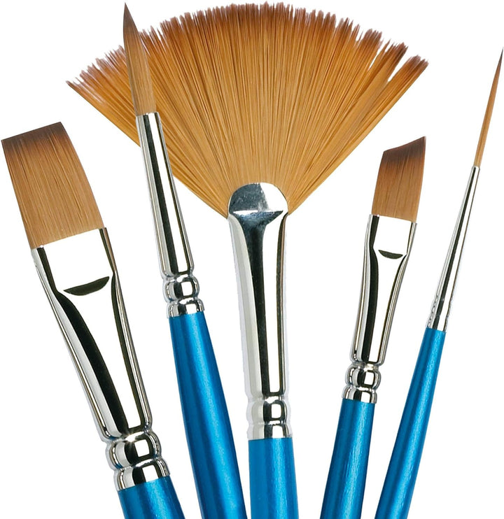 Winsor & Newton 5309150 Cotman Aquarell Synthetikhaar Pinsel exzellenter Sprungkraft, Farbtragekraft