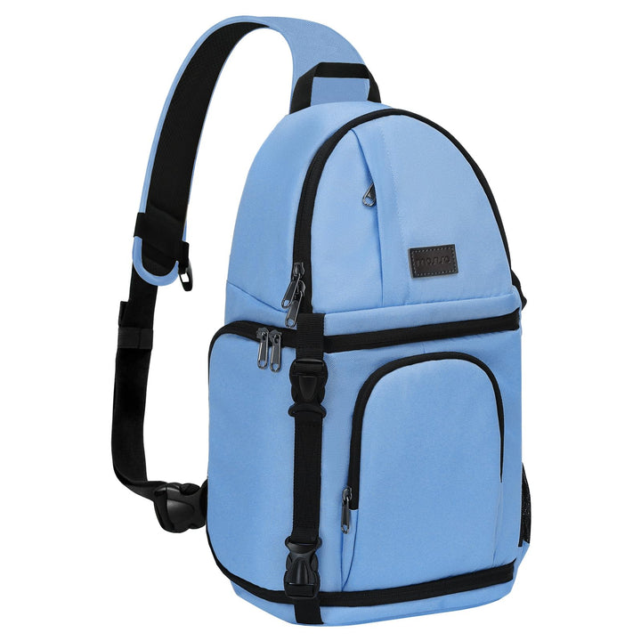 MOSISO Kameratasche Brust, DSLR/SLR/Spiegellose Kamera Rucksack Tasche Stossfester Fotografie Rucksa