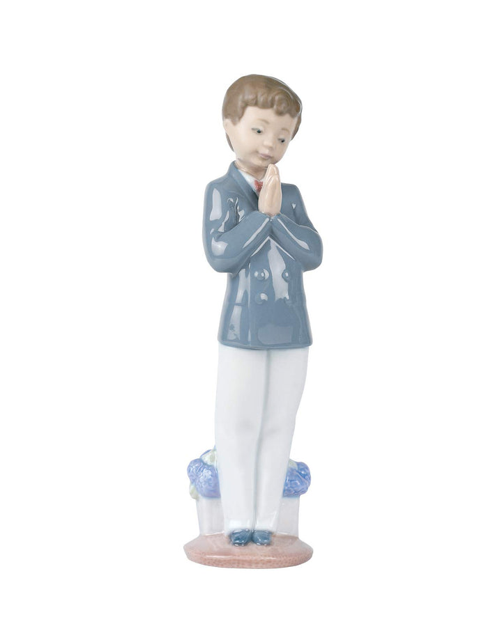 NAO Zeit zu beten Porzellan Figur