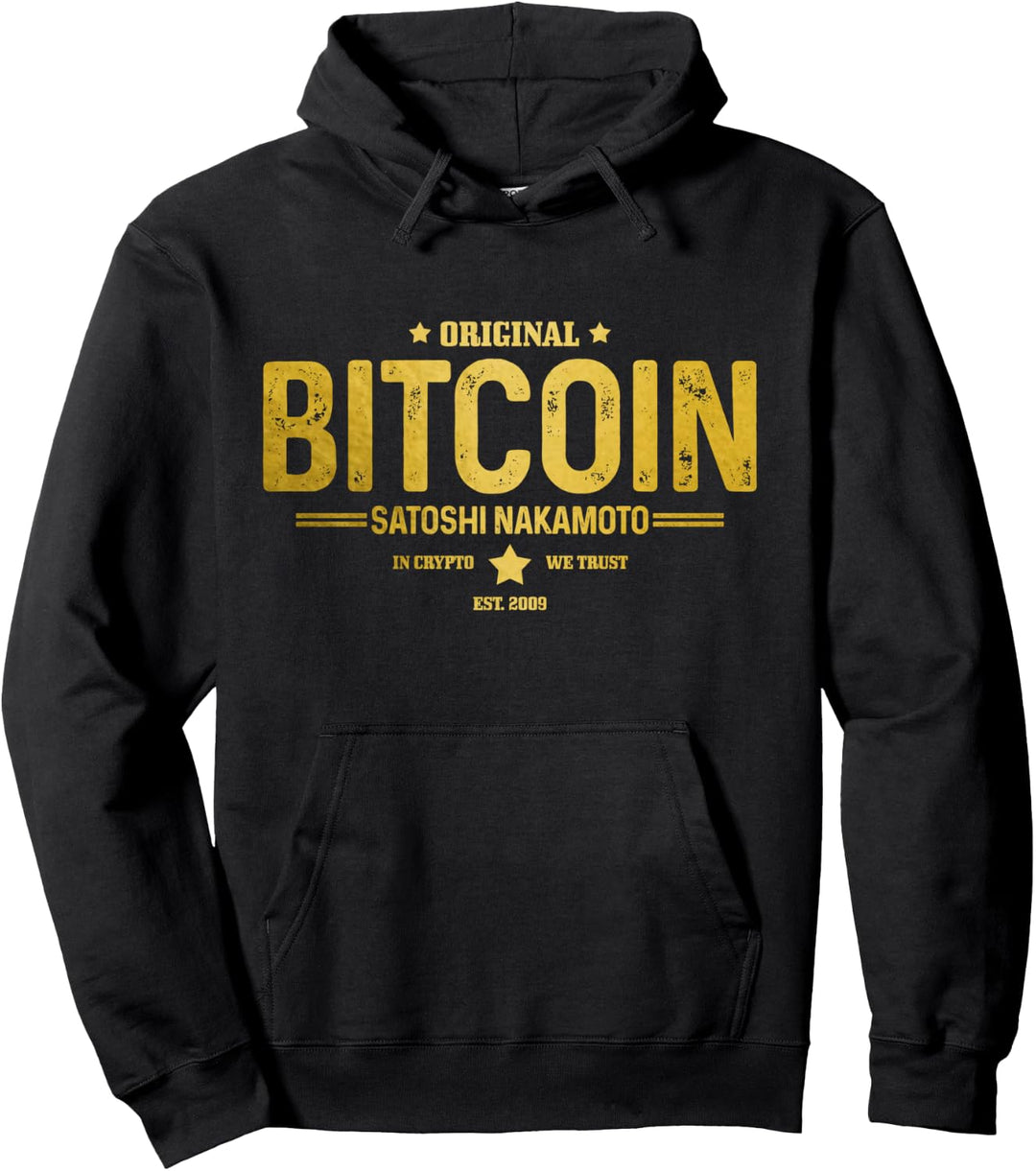 Bitcoin Est. 2009 HODL Kryptowährung BTC Trader Investor Pullover Hoodie