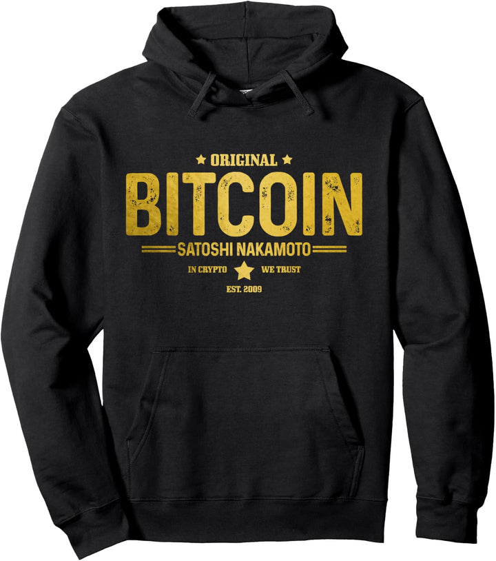 Bitcoin Est. 2009 HODL Kryptowährung BTC Trader Investor Pullover Hoodie