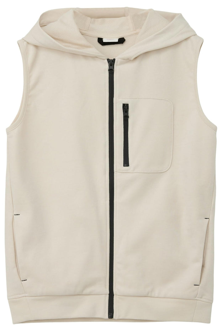 s.Oliver Jungen Sweatweste mit Kapuze M Beige 8013, M Beige 8013