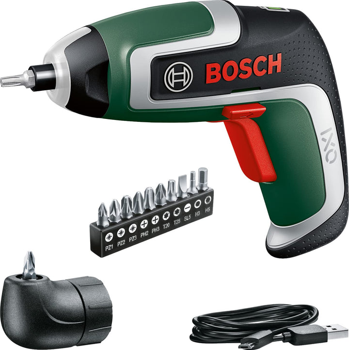 Bosch Home and Garden Bosch Akkuschrauber IXO (7. Generation; 3,6V; 2,0Ah; 5,5Nm; Set inkl. Winkel-A
