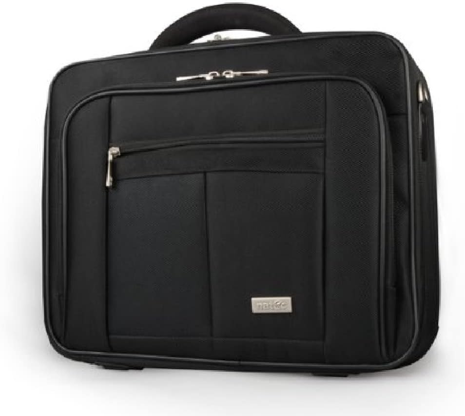 NATEC Boxer Notebook case 39.6 cm (15.6) Briefcase Black