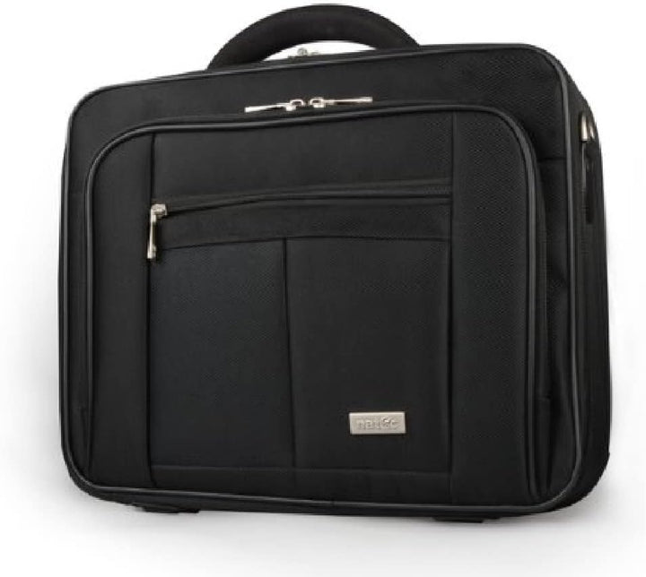 NATEC Boxer Notebook case 39.6 cm (15.6) Briefcase Black