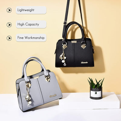FANDARE Damen Handtasche Umhängetasche Frauen Schulterbeutel Shopper Tote Reise Henkeltasche Schulte