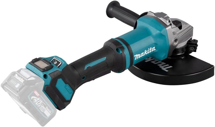 makita GA038GZ Winkelschleifer 40V max. (ohne Akku, ohne Ladegerät), Petrol, Winkelschleifer