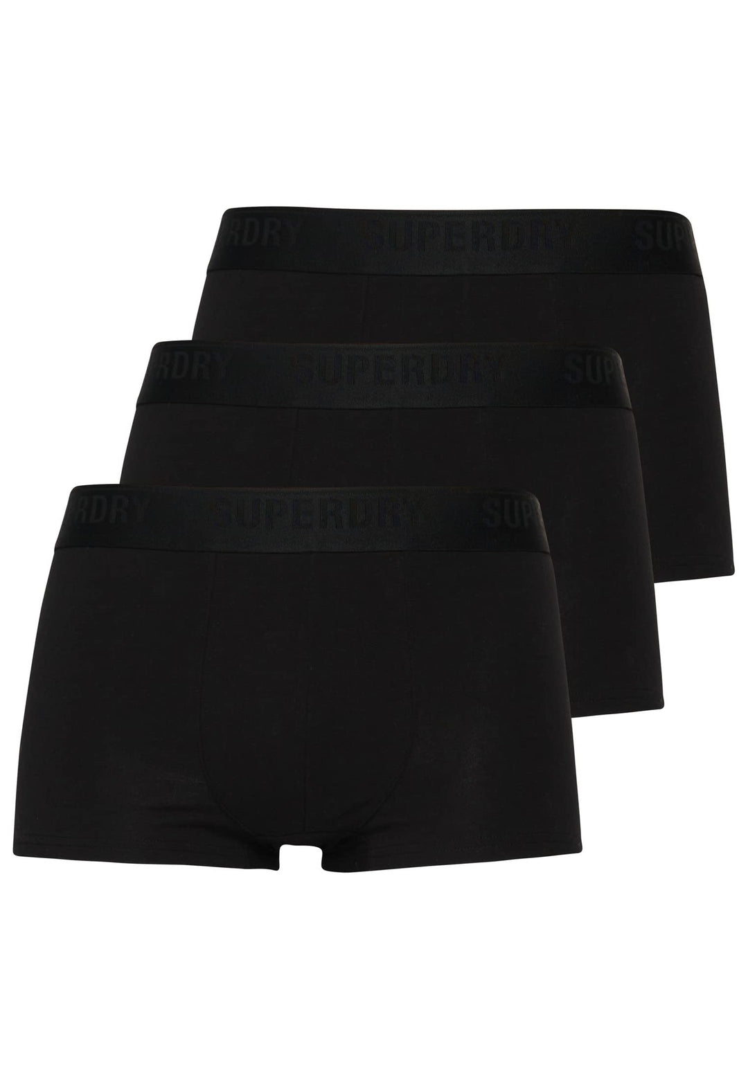 Superdry Herren Unterhosen aus Bio-Baumwolle im 3er-Pack S Schwarz, S Schwarz