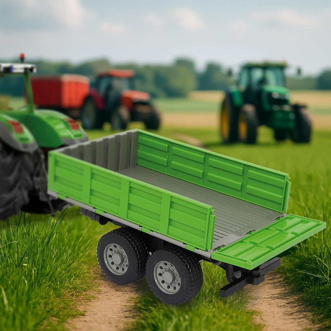 JAMARA 412412 - Kipper für Fendt 1050 - Ferngesteuerte Kippmulde hoch/Runter, Anhängerkupplung vorne