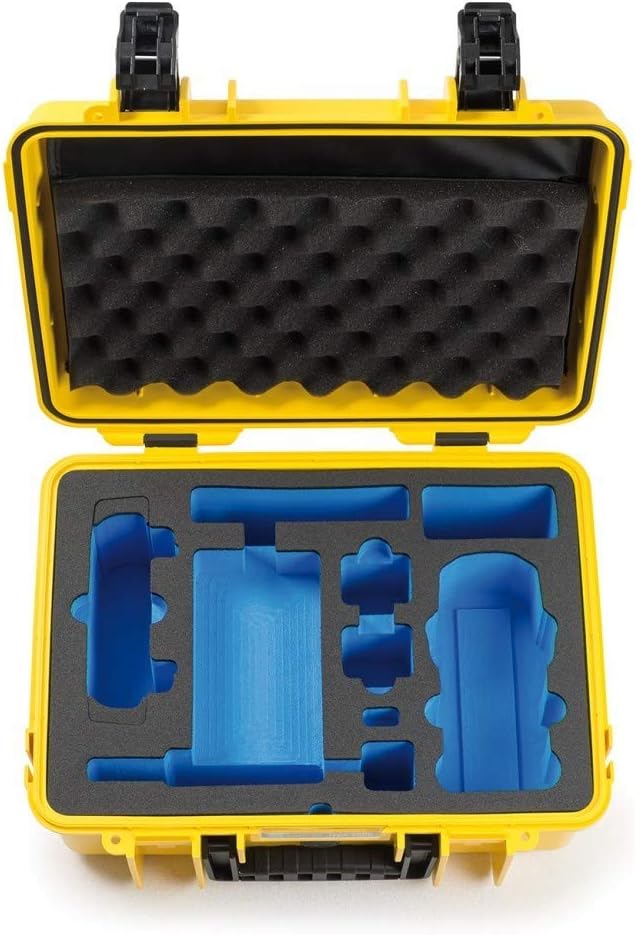 B&W Outdoor.Cases DJI Mavic Air 2 / Air 2S + Smart Controller Gelb 420x325x180 (Typ 4000), DJI Mavic