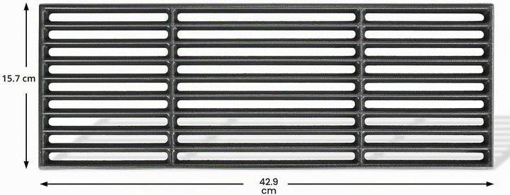 GFTIME 43 x 72,5cm Gusseisen Grillrost und Grillplatte für Charbroil Advantage 225s, Enders Boston 4