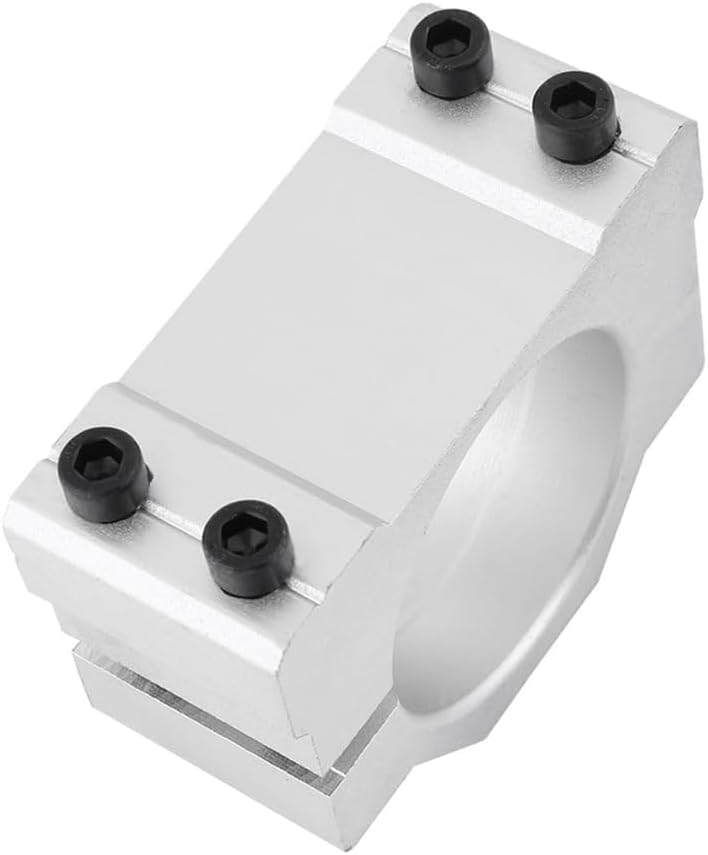 65 mm CNC Spindelmotorhalterung, Aluminiumlegierung CNC-Motorhalterung Spindelmotorhalterung mit Sch