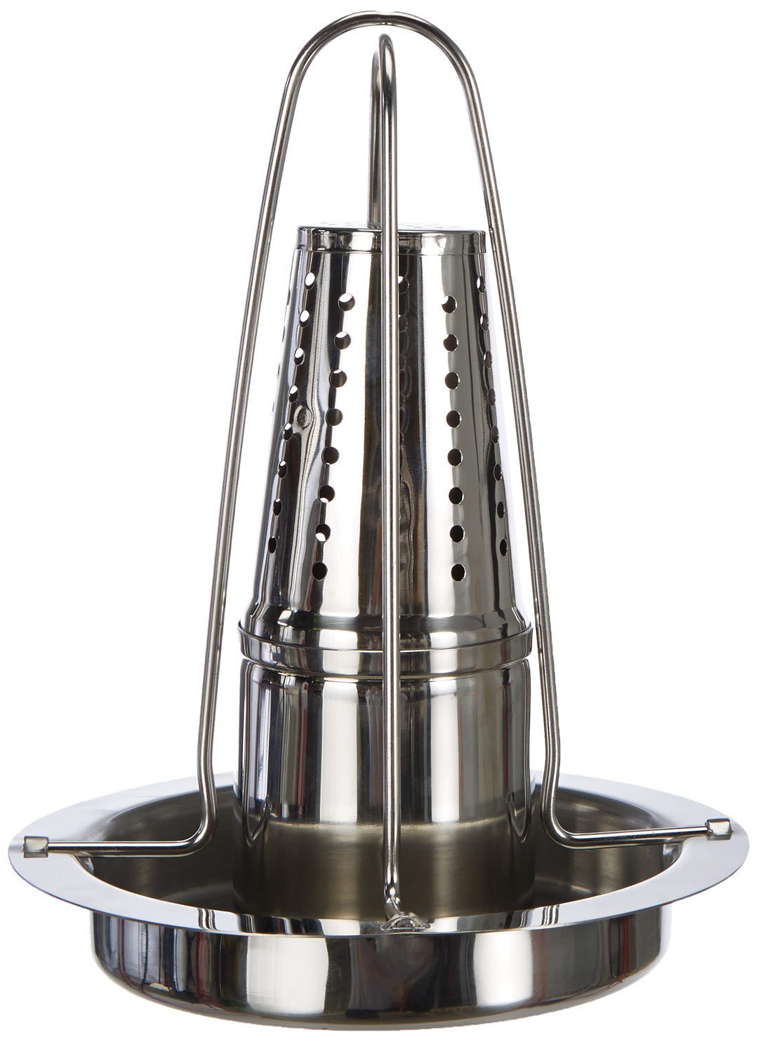 Küchenprofi BBQ Hähnchengriller ADVANTAGE, mit Aromabehälter, 300ml, Ø 18 cm, H 24 cm, rostfreier Ed