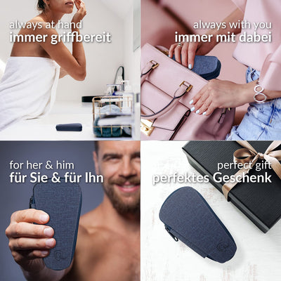 marQus Nagelset Herren und Damen 5 teilig - Feile aus Solingen - Maniküre Set Herren und Damen, Nage