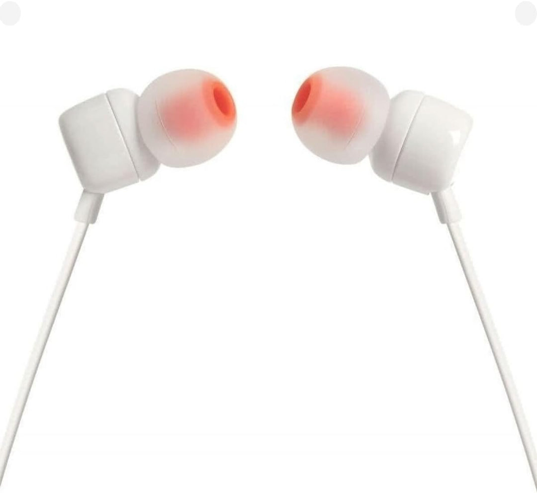 JBL T110WHT purebass Kopfhörer – Weiss, weiß