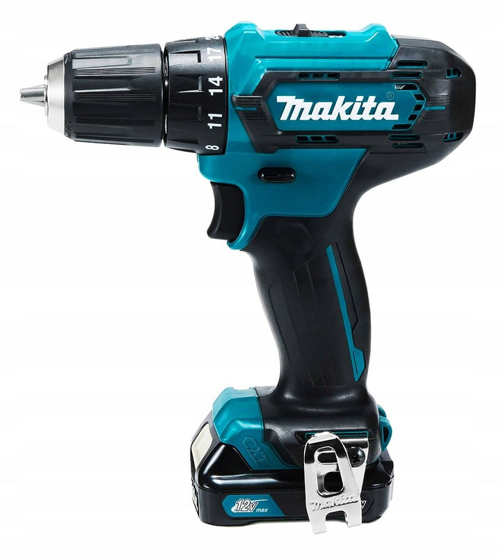 Makita 12V Schraubendreher DF333DWY mit variabler Geschwindigkeit und ergonomischem Design