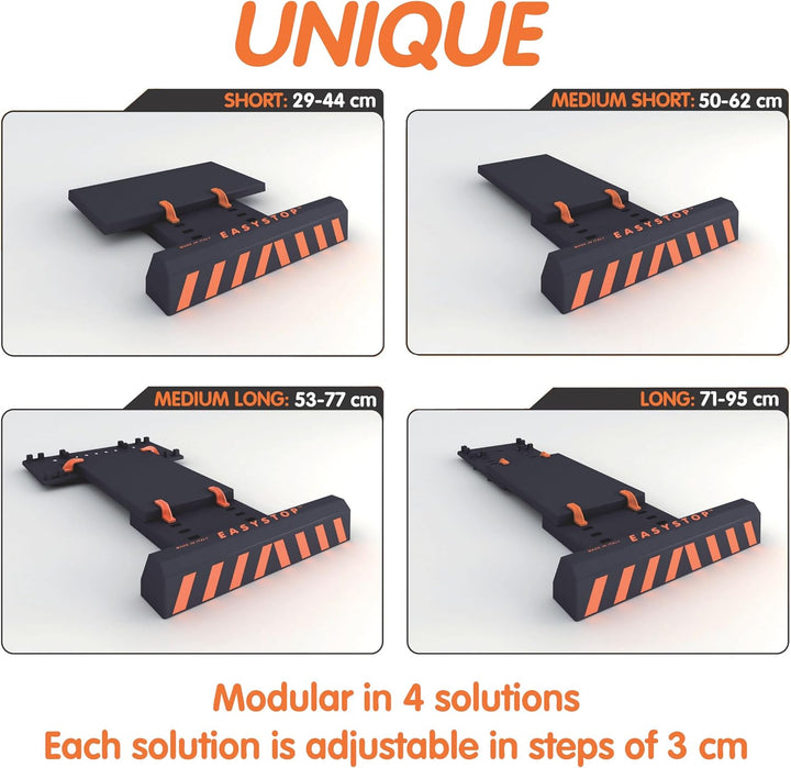 EASYSTOP - Radstopper - Die Einparkhilfe - Verstellbar -