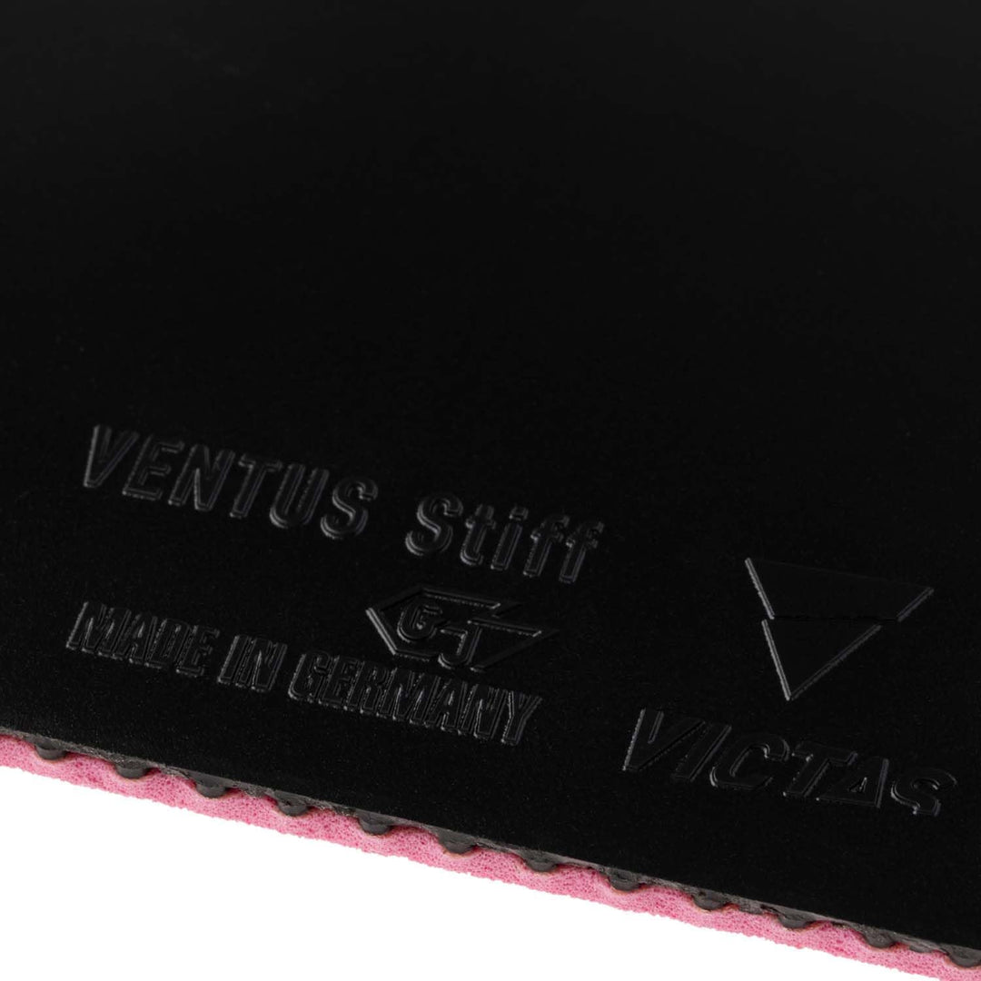 VICTAS Belag Ventus Stiff Schwarz 2,3 mm, Schwarz 2,3 mm