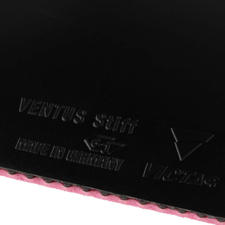 VICTAS Belag Ventus Stiff Schwarz 2,3 mm, Schwarz 2,3 mm