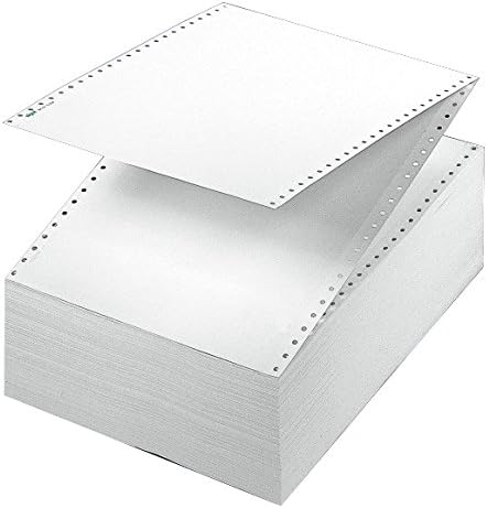 SIGEL 08330 Endlospapier 8 Zoll x 330 mm (A4 quer), 60 g, 2000 Blatt LP, 1fach