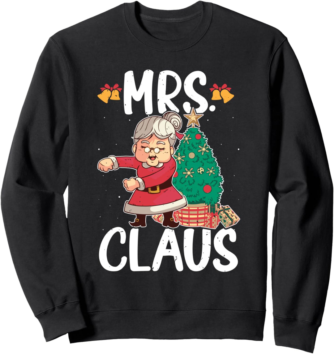 Mrs Claus Santa Weihnachtszeit Paar Love Xmas Spirit Sweatshirt