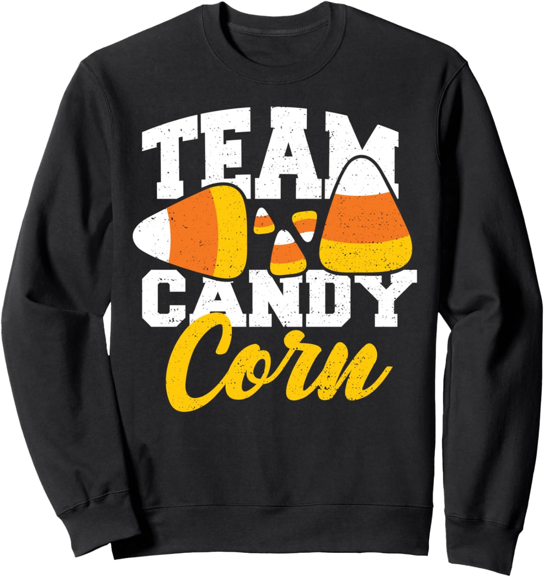 Funny Mannschaft: Team Candy Corn - Süssigkeiten Sweatshirt