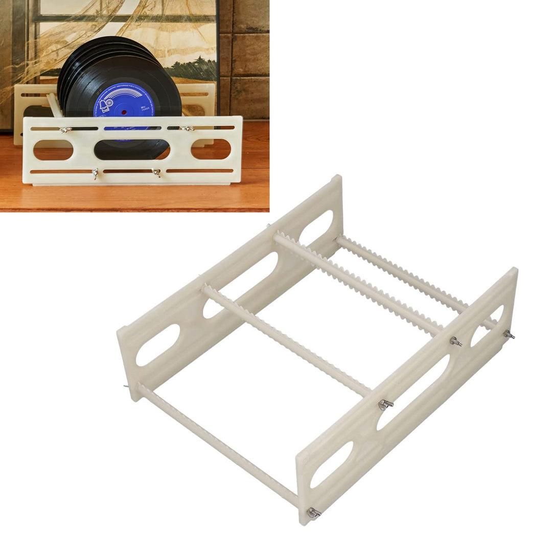 Topyond Schallplatten-Trockenständer,Schallplatten-Trockenständer,ABS,Kunststoff,Grosse Kapazität,Sc
