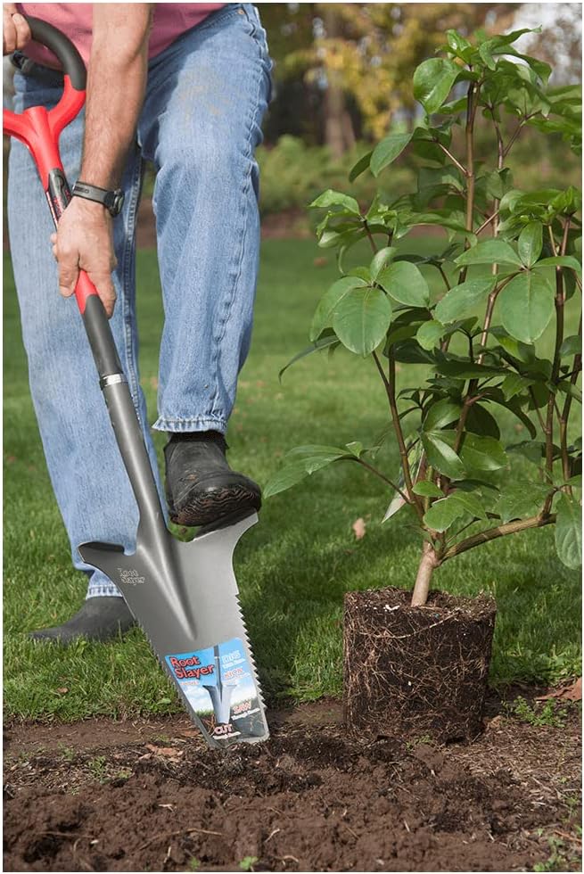 Venteo Duo-Pack RootSlayer™ Schwarz Erwachsene Gartenwerkzeuge Spaten Transplantation Karbonstahl