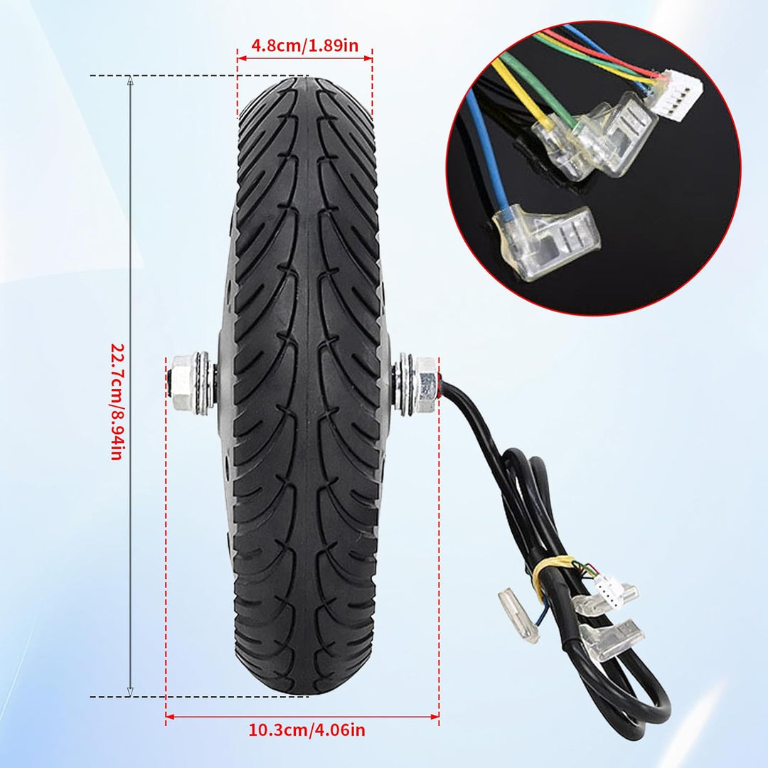 E Scooter Motor für Xiaomi M365 Pro Pro2, mit Vollgummireifen, 8.5 Zoll-Elektroroller Brushless-Radn
