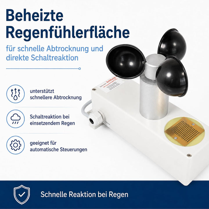 Wind und Regensensor Typ-Europa / 230V