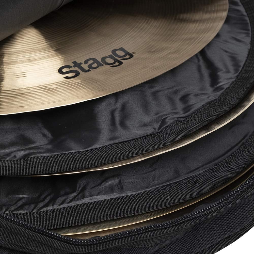 Stagg 25011190 CYB-10 Cymbal Tasche Einzelbett, Einzelbett