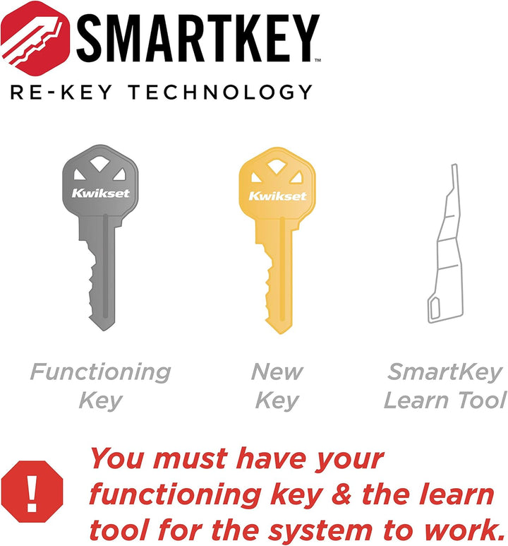 Kwikset 980 Einzylinder-Riegel mit SmartKey® in poliertem Messing Poliertes Messing, Poliertes Messi